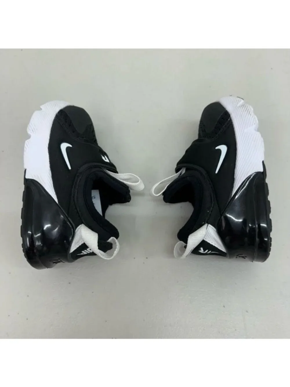Nike Air Max 270 Extreme CI1109-001 Black and White Toddler Sneakers Shoes Sz 5C